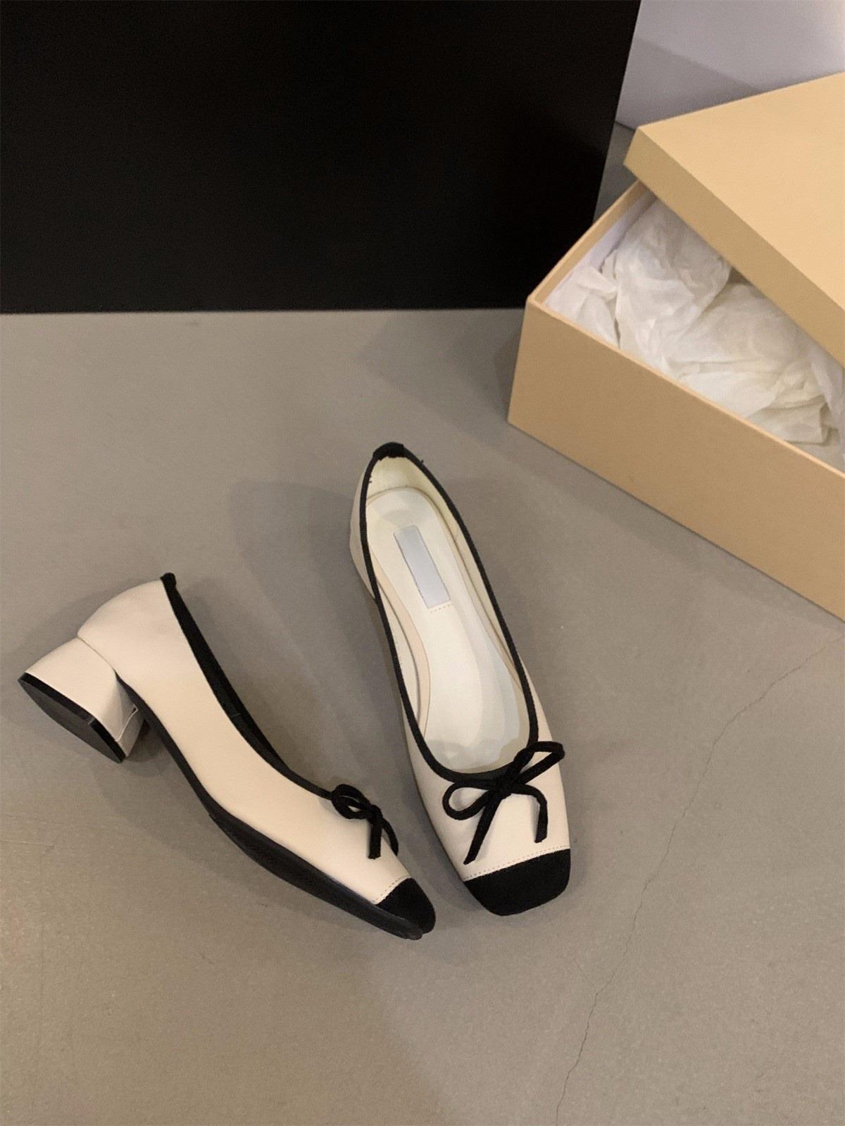 

Грубый каблук французские маленькие ароматные серебряные одинарные туфли женские туфли весна и осень 2024 новинка весна с юбкой нежные вечерние туфли 39