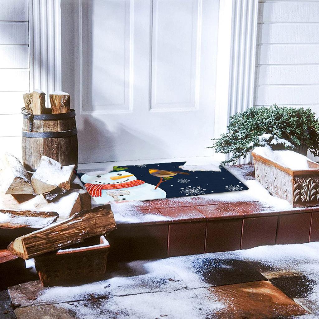 Christmas Festival Decoration Front Door Carpet Indoor Outdoor - Mat
