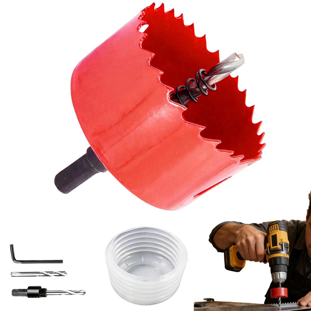 Hole Saw With Dust Collector Hole Drilling Saw Accessories Drill Dust Catcher For Home Improvement Woodworking Metalworking