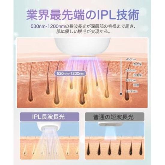 Hair Removal Device2026 Latest modelSalon-grade IPL Light Men Women Home-use Device VIO Compatible Suitable Beard Full Body High Output 15.58J 900000