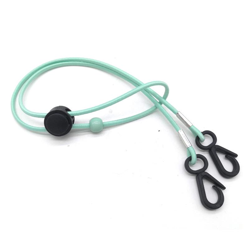 Cordão Criativo para Máscara Multifuncional Corda Colorida para Pendurar Cordão Durável para Máscara Com Tira Protetora para Orelhas Decoração DIY da Moda