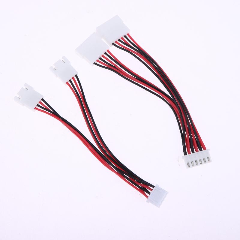 Xh2.54Mm Y-Splitter Cable Male To 2 Female Connector 26Awg Power Extension Cord 2/3/4/5/6 Pin Splitter Cable Adapter