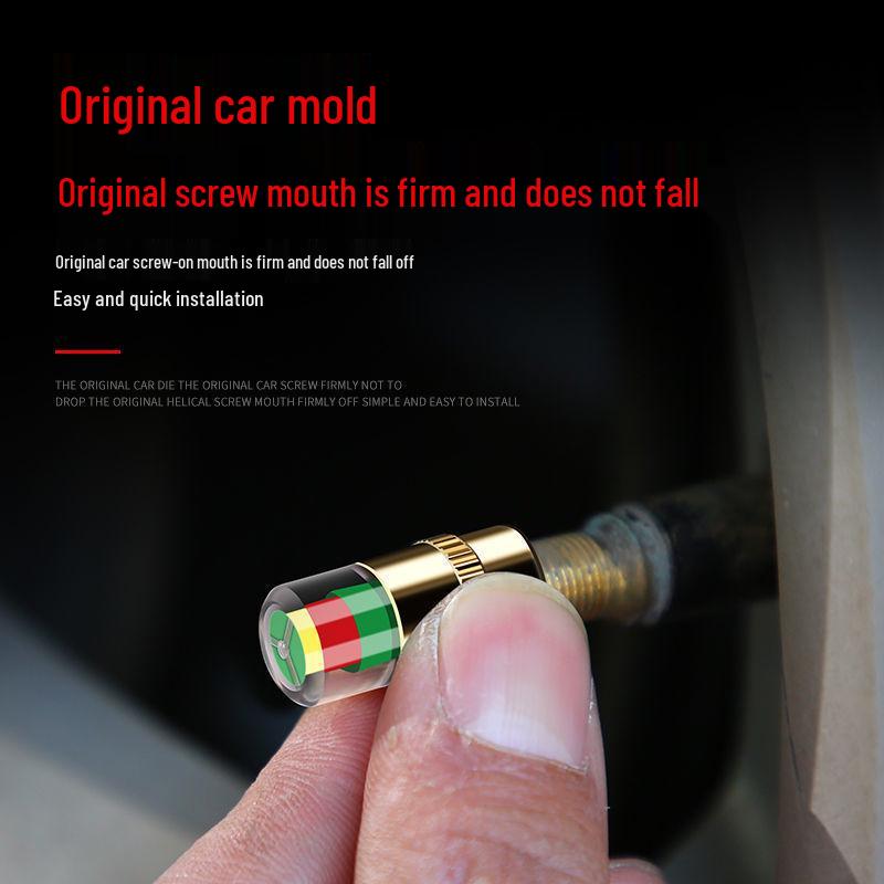 Tire Pressure Monitoring Cap – Safety Valve Core Detector