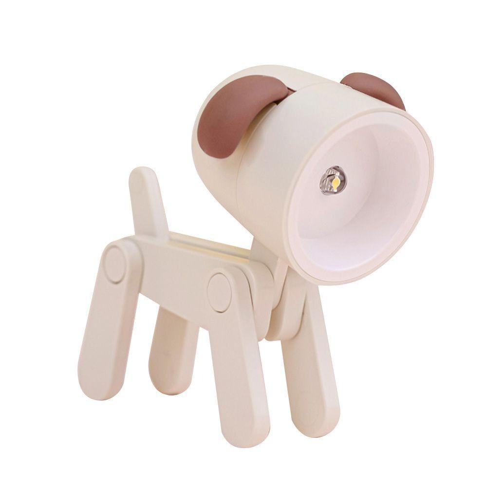 Gift Mini LED Night Light Portable Folding Cartoon Night Lamp Adjustable Table Lights Room Decor