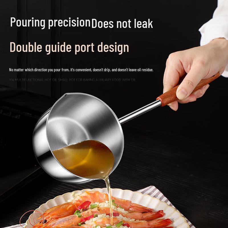 Zhishi Stainless Steel Mini Oil Pouring Pot Set