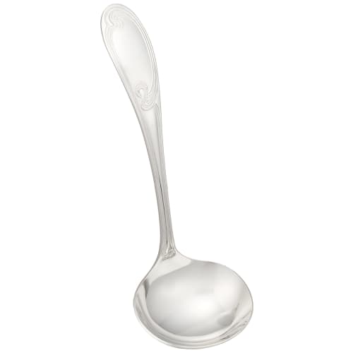 Endo Shoji Kommersiell Øse for Orientalsk Saus, 18-12 Rustfritt Stål, Laget i Japan, OOL01024