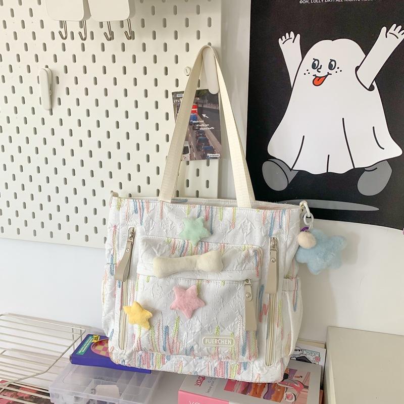 Japanse Ins Wind Vrije Tijd Rugzak Niche Design Sense Mode Joker Rugzak Bijles Buitenschoolse Tas.