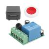 DC12V 433MHz Single Channel Relay Remote Control Wireless Switch Receiver Transmitter Kit Easy Operation