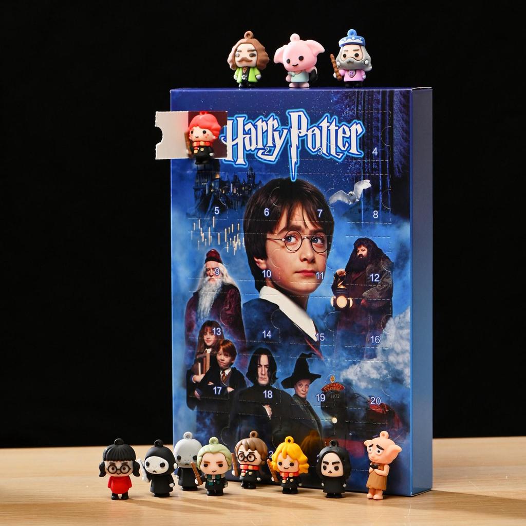 Harry Potter 24-Piece Blind Box Keychain & Backpack Ornament Set