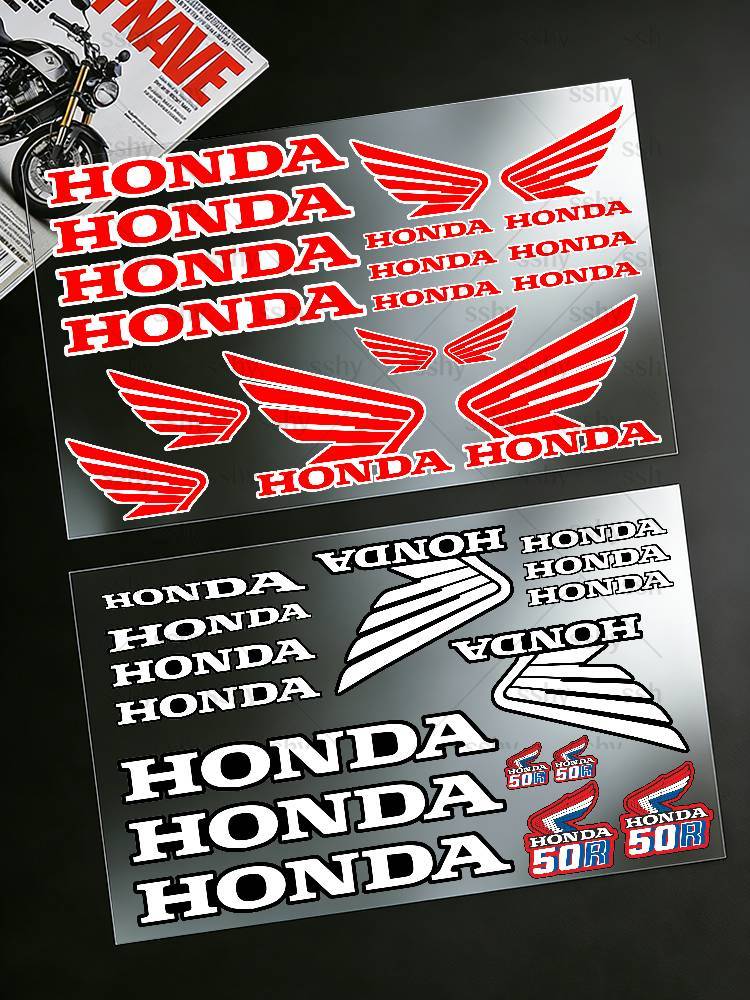 Pentru HONDA Autocolante Autocolant Moto Caroserie Bara de protecție Geamuri Motocicletă Laptop Pereți Decal Vinil Accesorii Tuning Auto