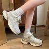 Fashion dad shoes women's 2025 new autumn versatile casual shoes lightweight sports shoes platform comfortable shoes