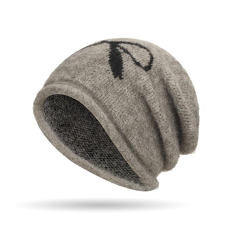 

Женская осенне-зимняя теплая шапка с защитой ушей, с бантом, ветрозащитная шапка хаки