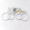 For BMW 3 Series E90 E91 2005 2006 2007 2008 Accessories High Quality 16-Color RGB Cotton LED Angel Eye Rings Daytime Light
