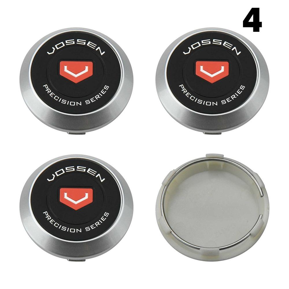 4PCS New 64MM OD / 60MM ID Rim Caps VOSSEN Emblem Wheel Center Cap Wheel Cover Hub caps Sport Car Logo Tire Accessories