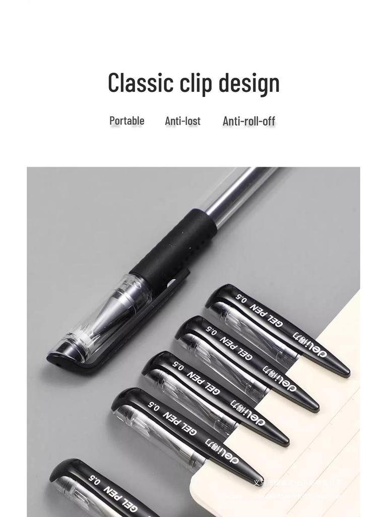 Black 0.5mm Bullet Tip Pen for Students and Office Use