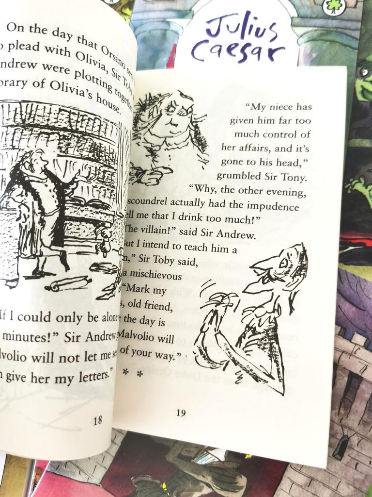 English The Shakespeare Childrens Stories Shakespeare 16-volume Set