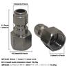 Fan Nozzle For High Pressure Washer Water Gun Splash Angle 65 40 25 15 0 Degree Five Models Mixed Pack Car Wash Gun Accessories