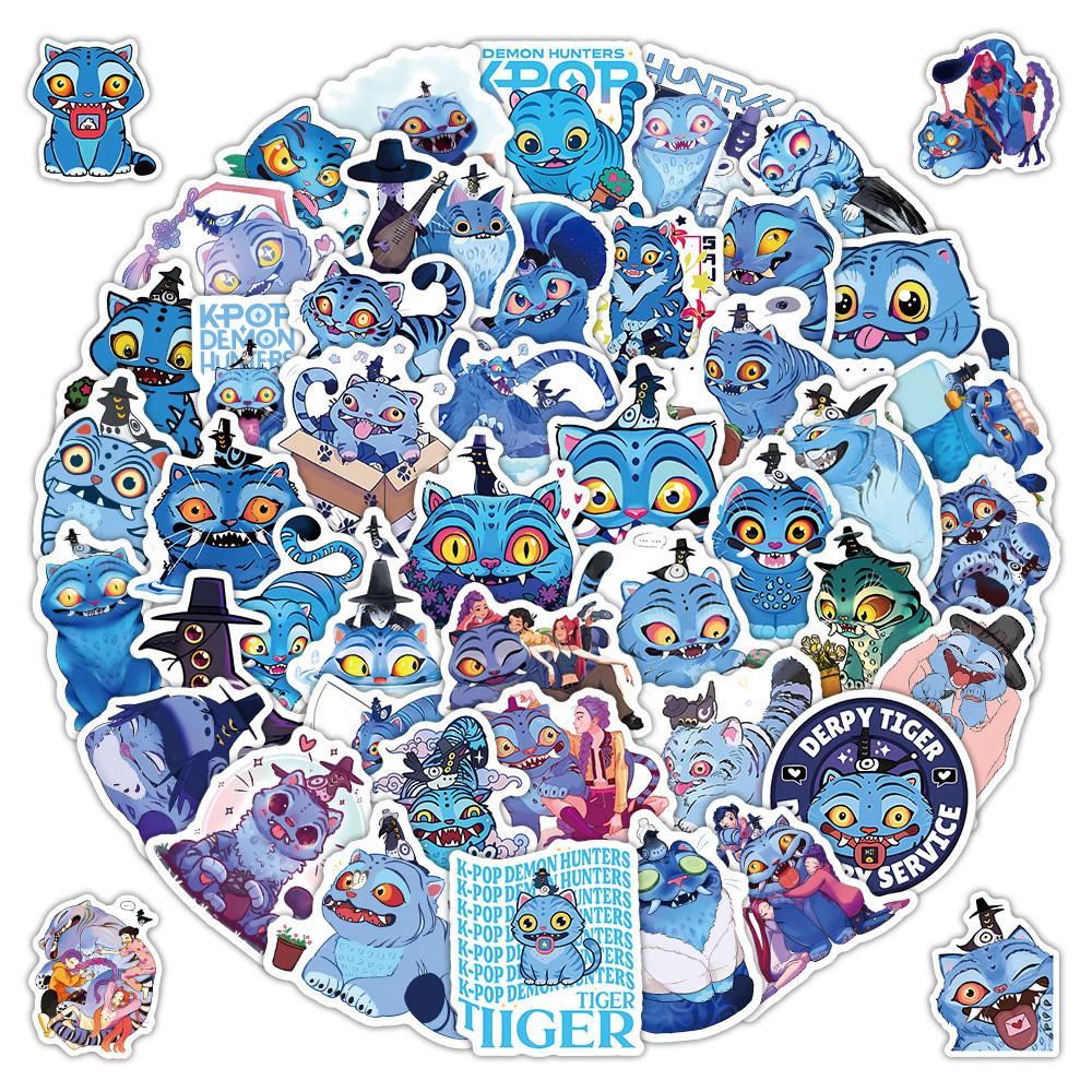 Hunter Girl Kpop Collectors Edition Water Bottle Stickers With Vibrant Printed Art For Teens
