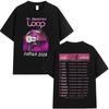 Ed Sheeran Loop Tour 2026 Unisex Unisex T-Shirt Hip Hop Oversized Unisex T-Shirt Streetwear Baumwolle Neu Retro Kurze Ärmel Klassisch
