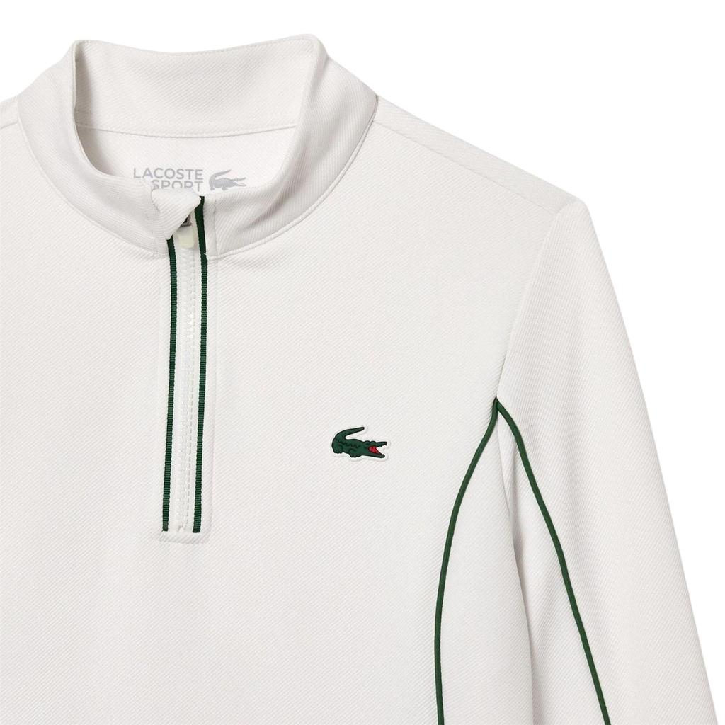 Lacoste Womens/Ladies Quarter Zip Tennis Sweatshirt