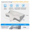 Side Sleeper’s Single Sided Memory Foam Pillow  Slow Rebound Cervical Support Pillow Core Adult Enhancing Space Cotton Pillow