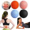 Stacheliger Massageball Kompakter Muskelroller Hohe Dichte Triggerpunkt-Massageball 6 cm Tiefengewebsroller für Plantarfasziitis