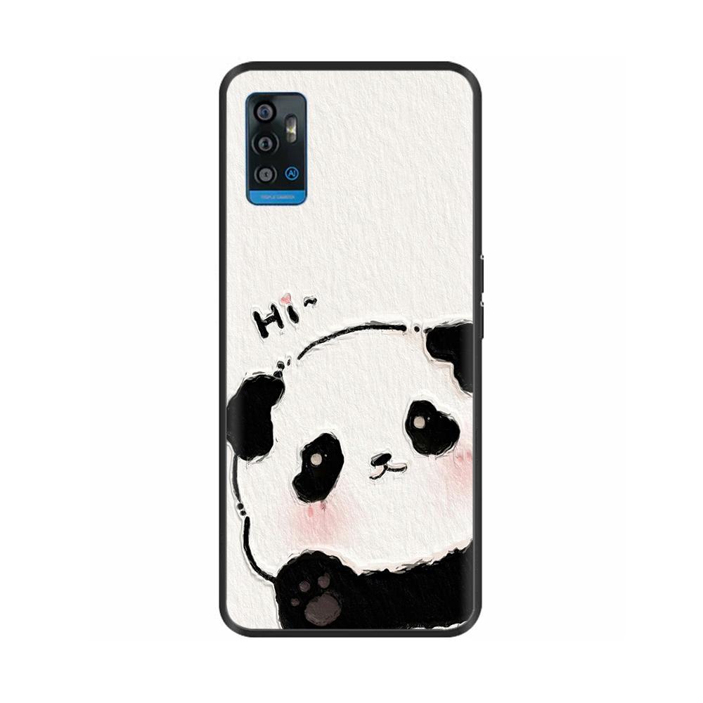 For ZTE Blade A51 Case BladeA71 Stylish Painted Silicone Soft Protector Back Cover For ZTE Blade A71 A7030 BladeA51 Phone Cases