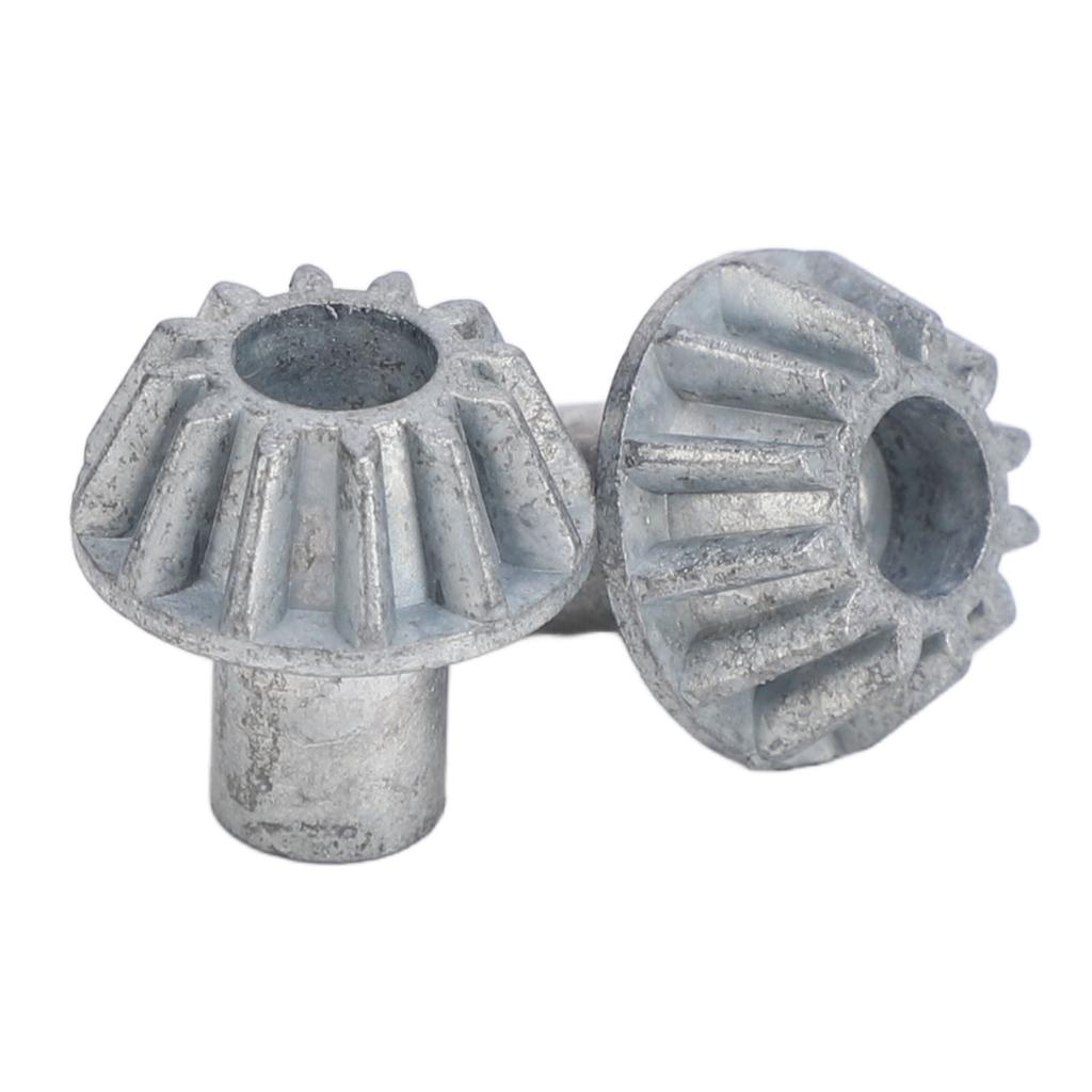 2Pcs RC Car Metal Bevel Gear Zinc Alloy 12T Metal Bevel Gear Replacement RC Parts for WLtoys 124008