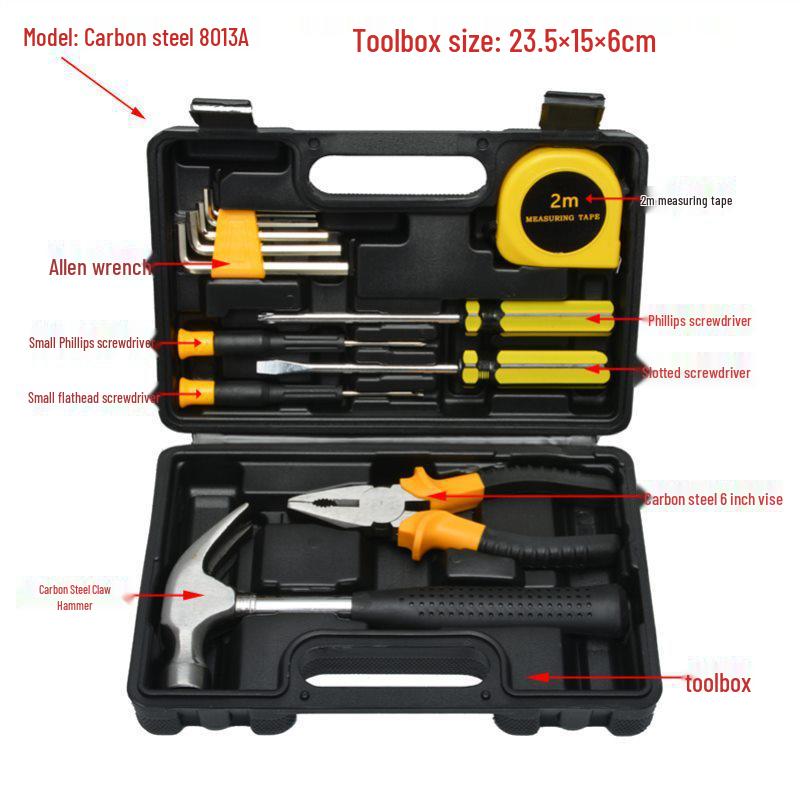 Portable Household Tool Kit for Car and Home Repair