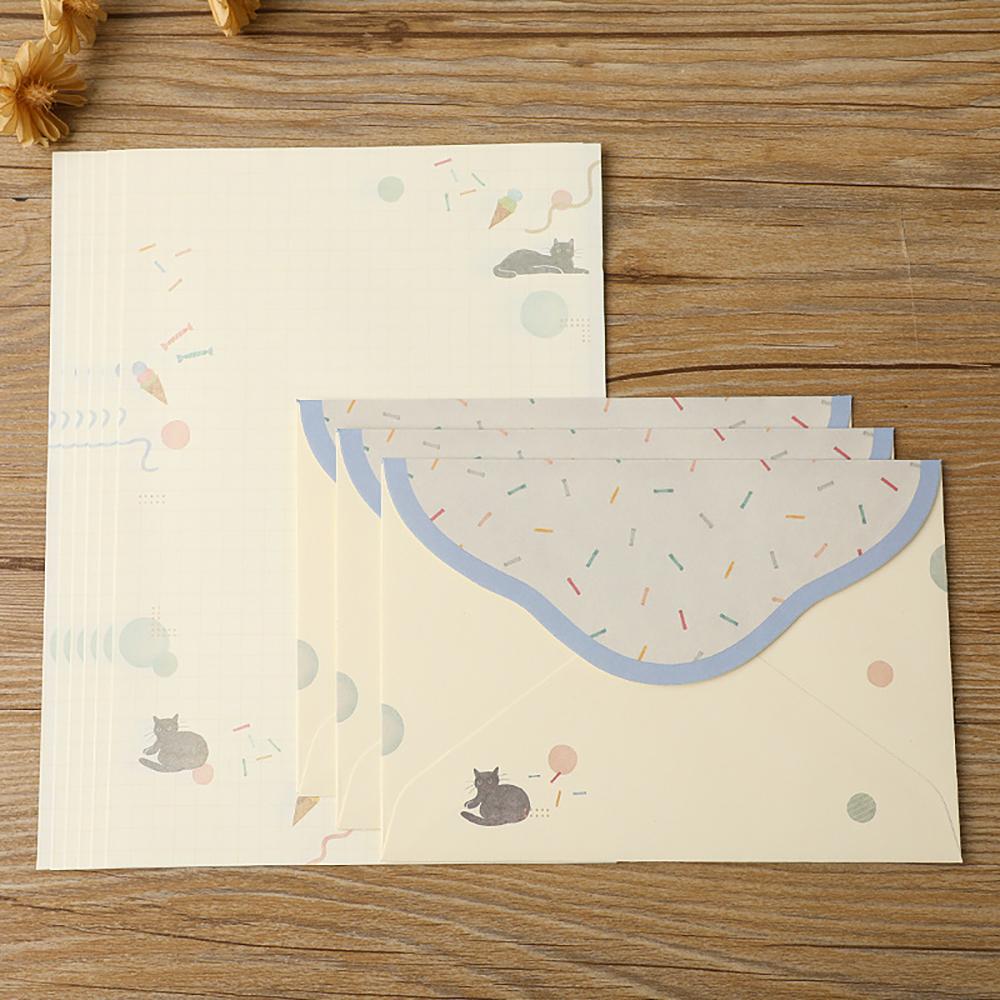 

Small Animal Series Cartoon Envelope Card Invitation Envelope Card Student Stationery Supplies Message Envelope Card Office Supplies