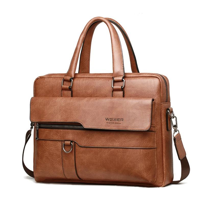 Men's handbag, shoulder bag, vintage men's handbag, office bag, business computer bag, crossbody bag, briefcase