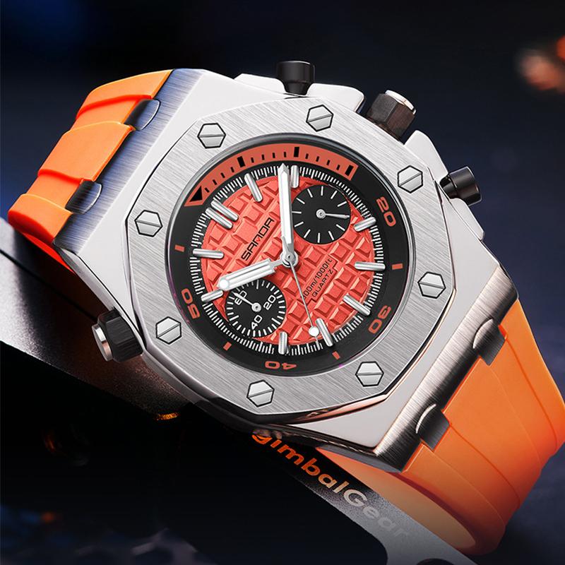 Quartz Movement Wristwatches Man Casual Waterproof Date Sports Watches Clock For Men Male Relogio Masculino