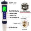 Large Backlit Screen Pool Salt Tester 5 in 1 TDS Water Quality Tester  Drinking Water