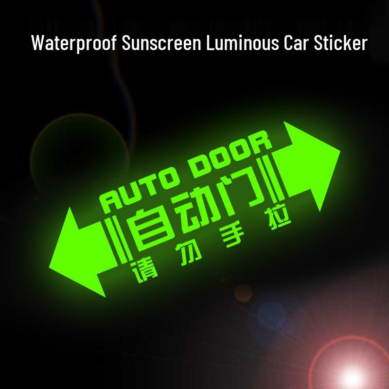 Honda Odyssey Automatic Door Warning Stickers - GL8 Elysion Electric Door Decoratives