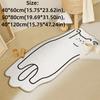 Irregular Cartoon Animal Carpet Thickened Bedside Rug New Cat Floor Mat  Coffee Table