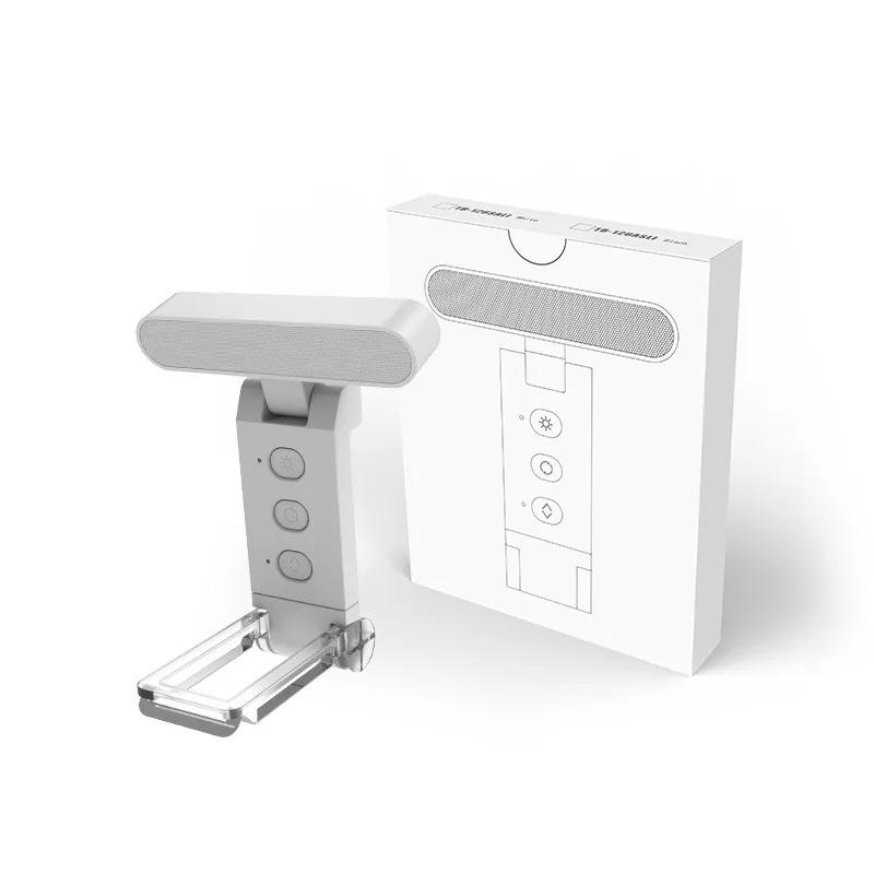 LED Lesebuchlampe Tragbare Buchklemme Nachtlichter Schlafzimmer Augenschutz Aufladbar Dimmbar Klemme 360° Klappbare LED Buchlampen