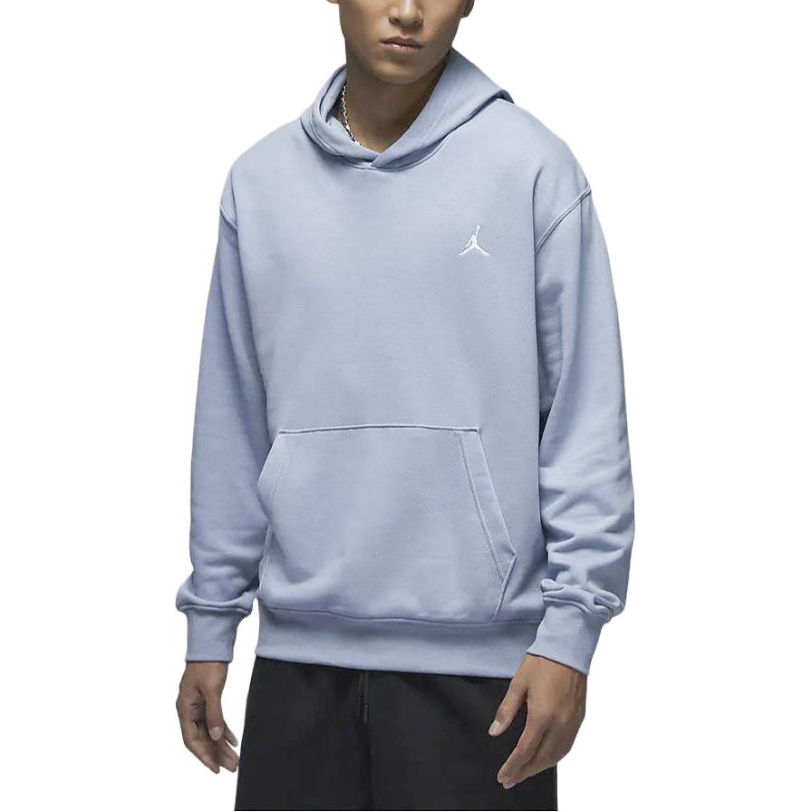 Jordan Essentials Hoodie Long Sleeve Casual Sweatshirt Men Tops Blue Grey FQ3679-436