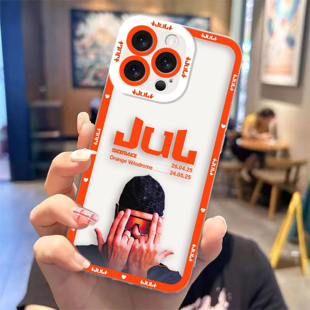 

Hot Rapper JuL Clear Phone Case For VIVO Y400 Y100 Y76 Y75 Y51 Y50 Y36 Y35 Y28 Y22S Y21 Y20 Y19S Y17S Y16 Y15S Y04 Case Shell VIVOY765G