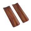 2PCS Sushi Plate Long Rectangle Plate Wood Japanese Style 7.2x2.1in Serving Platter for Cracker Party Home