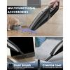 Handheld Vacuum Cordless, Car Vacuums with Rechargeable Battery, Portable Hand Held Vacuum Cordless with Washable HEPA Filter, M
