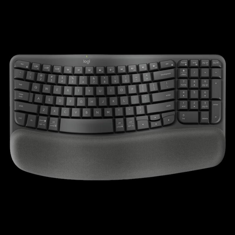 Logitech Wave Keys Ergonomic Wireless Keyboard