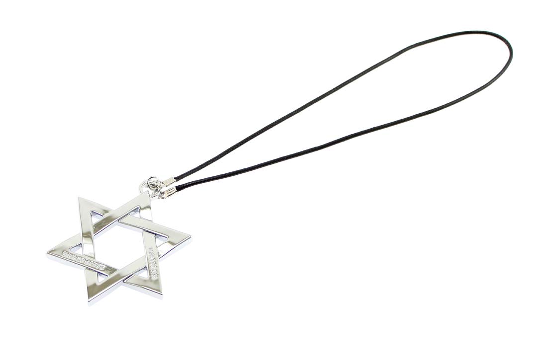 

Оливково-G Украшение салона автомобиля Зеркало заднего вида Аксессуары Звезда Давида СЕРЕБРО серебряный