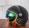 Newest Retro Motorbike Helmets DOT 3/4 Open Face Motorcycle Vintage Chopper Bike Cascos Scooter Capacete De Moto