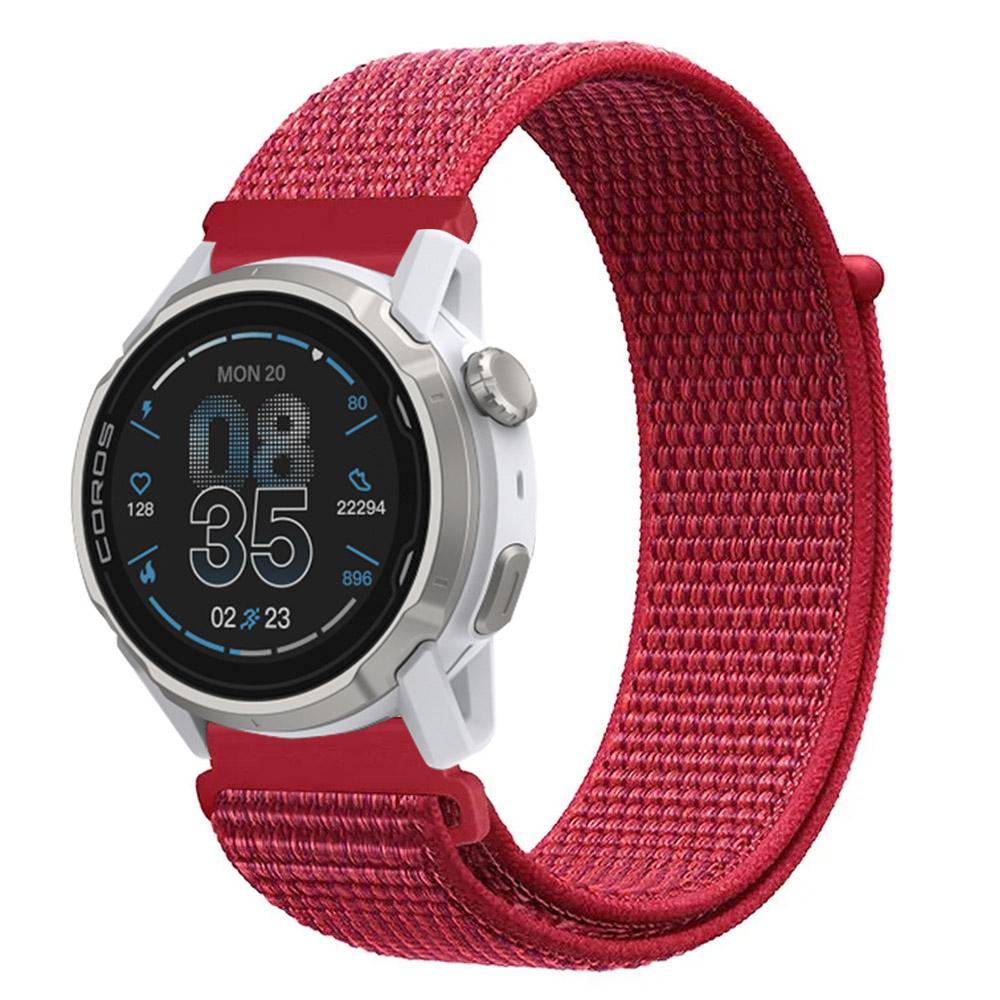 20mm 22mm Nylon Loop Strap for COROS APEX 4 42mm/PACE Pro/CMF Watch 3 Pro Smartwatch Breathable Band for Suunto Vertical/Race 2