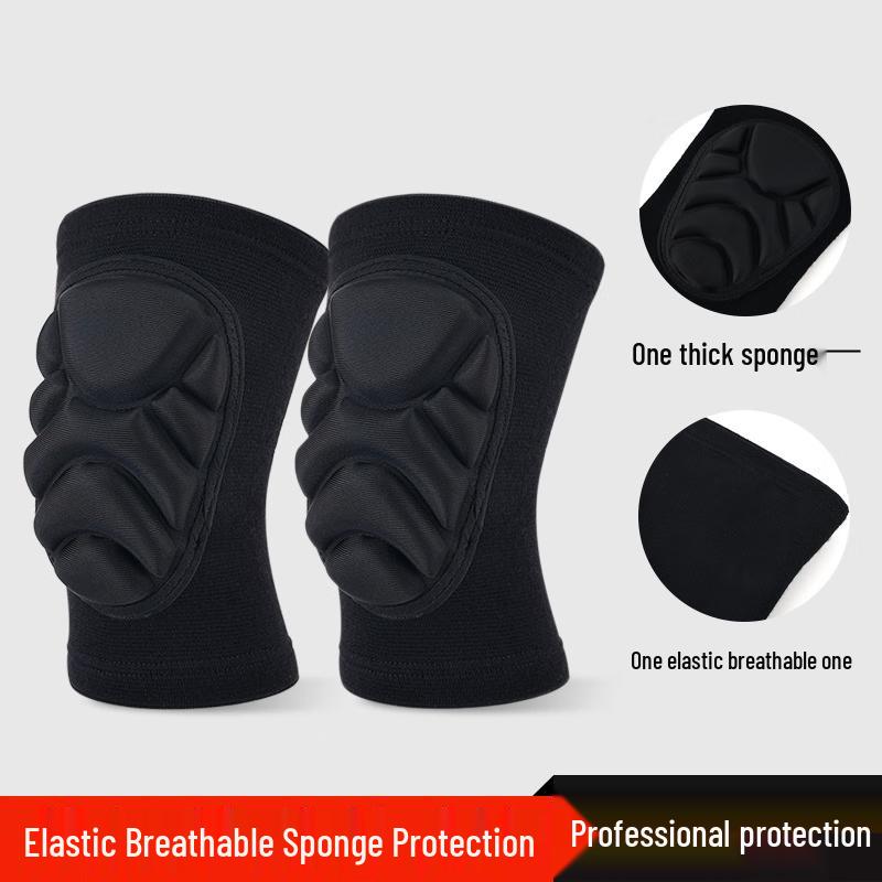 Sports Thickened Anti-Collision Knee & Elbow Protectors M-L