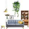 Fake Hanging Plants Realistic Morning Glory Vines Simulation Artificial Flower for Wall Home Room Garden Wedding Decoration