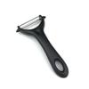 Stainless Steel Melon and Vegetable Peeler with Plastic Handle - Essential Kitchen Gadget