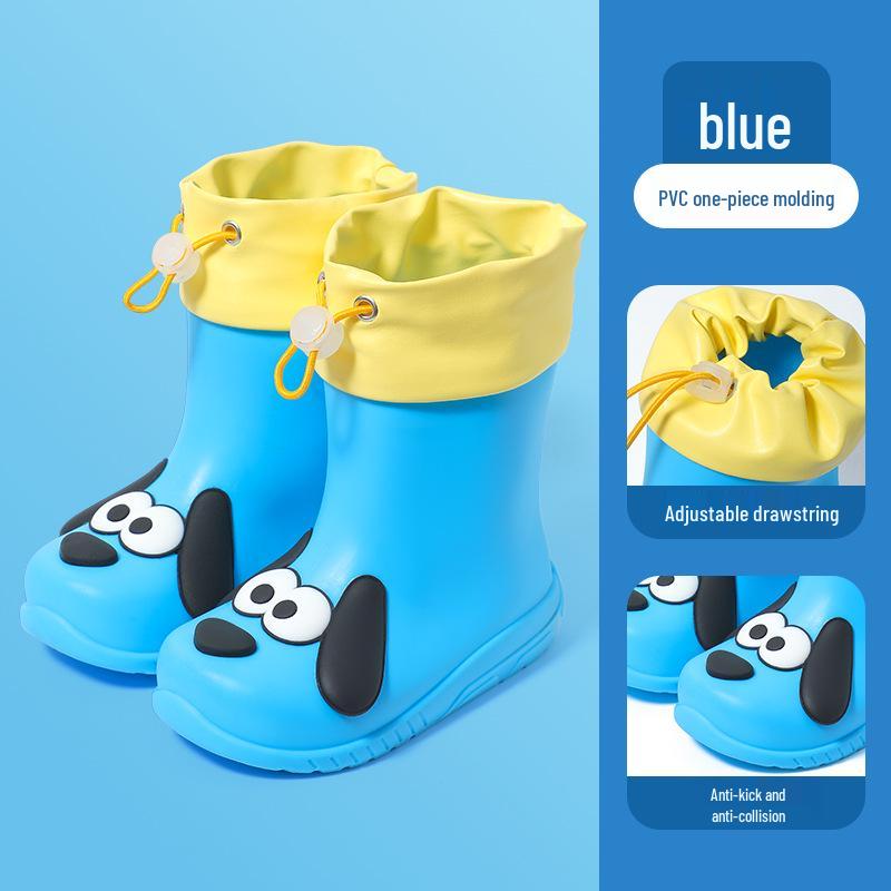 Cartoon Kids' Waterproof Rain Boots - Cute and Trendy for All Seasons