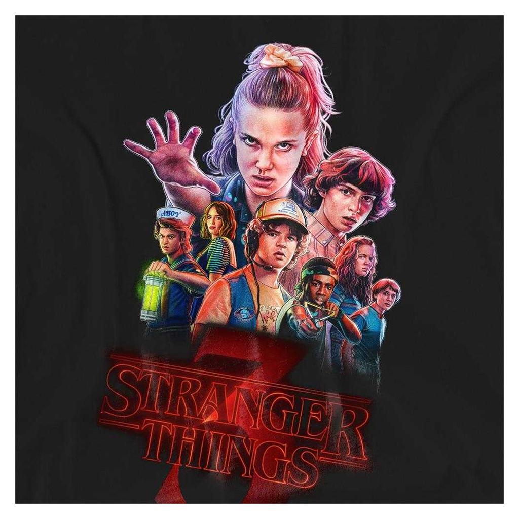 Stranger Things 3 Womens/Ladies Poster T-Shirt