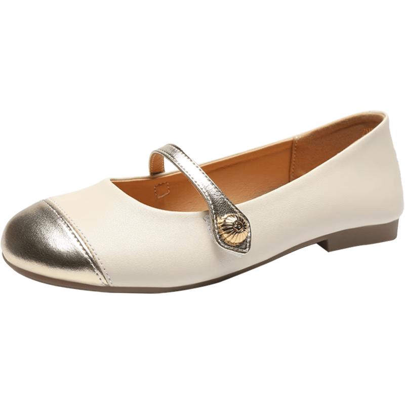 ZHR Women s French Style Round Toe Flats 39